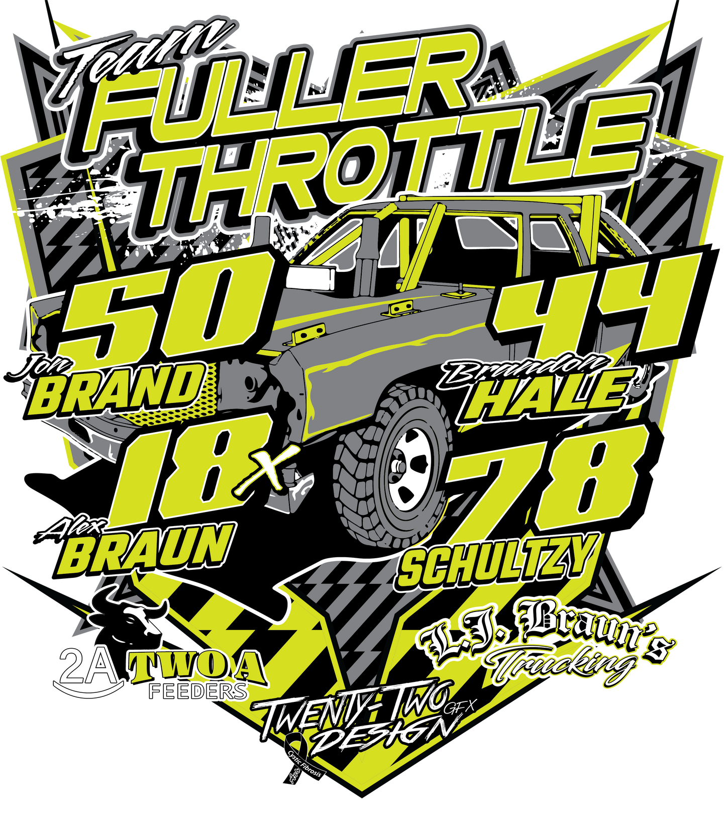 TEAM FULLER THROTTLE T-SHIRT