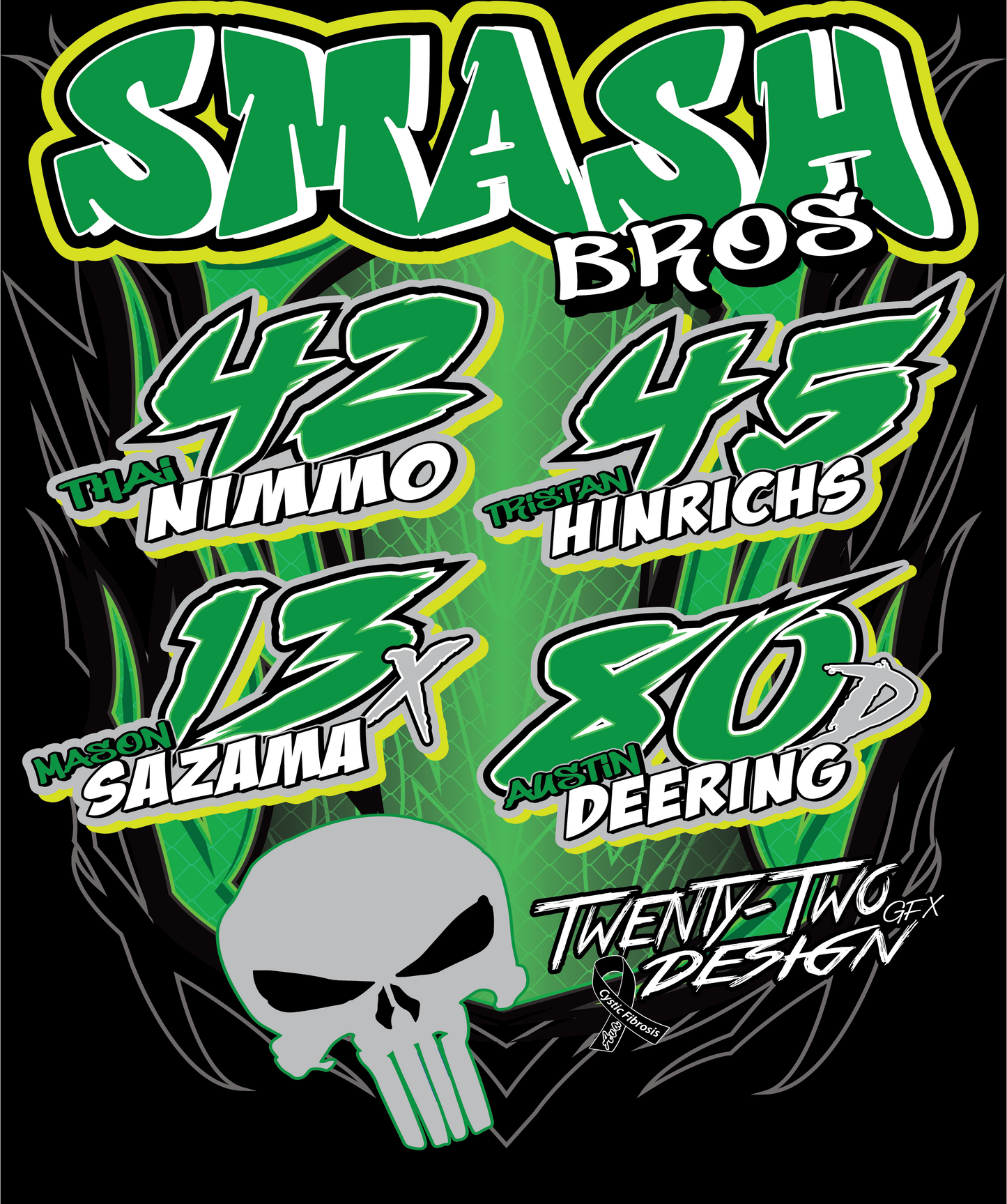 TEAM SMASH BROS T SHIRT